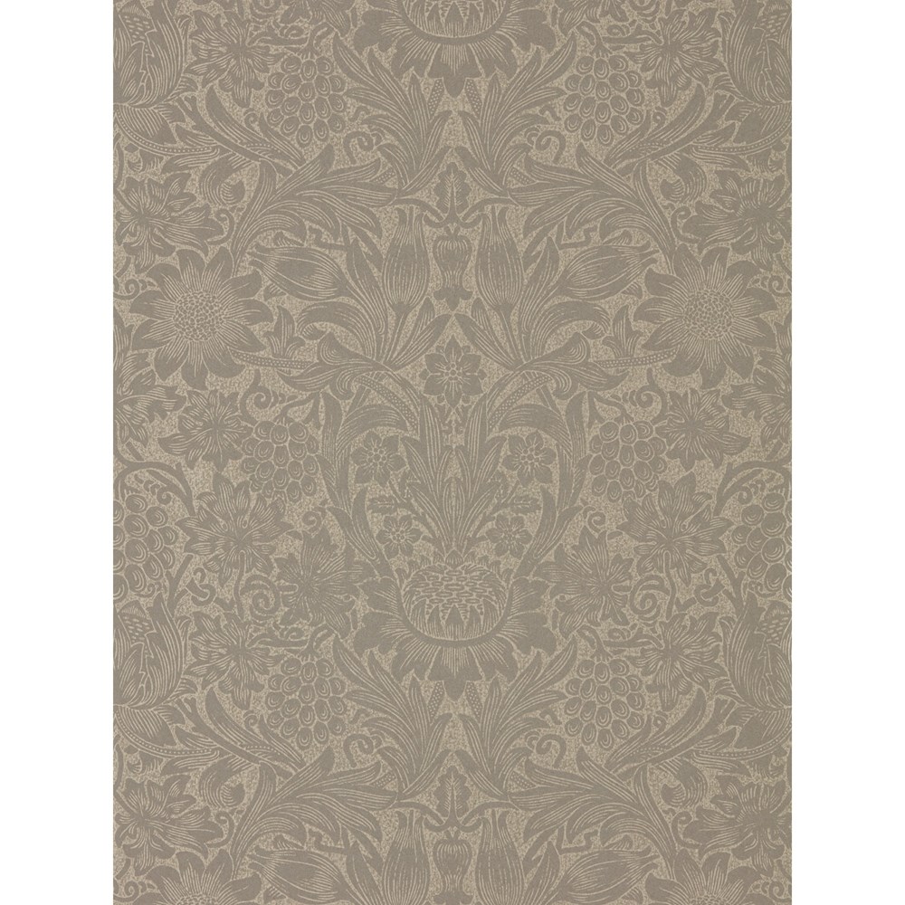 Pure Sunflower Wallpaper 216045 by Morris & Co in Mole Gold